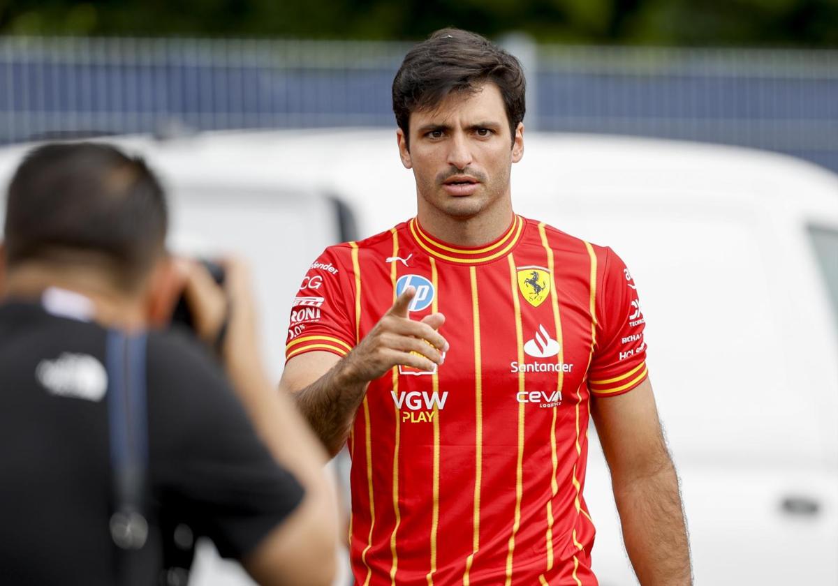 Carlos Sainz, en el circuito Red Bull Ring.