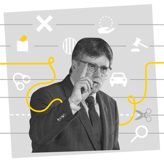 Tras la pista de Puigdemont: ocho años en el alambre