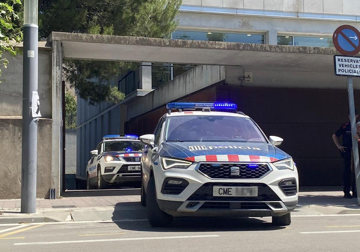 Coche patrulla de Mossos.