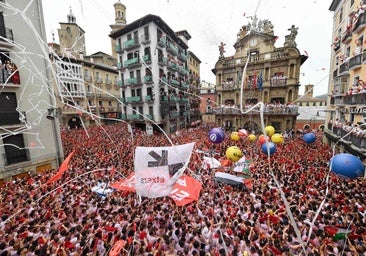 Así ha sido el chupinazo de San Fermín 2024