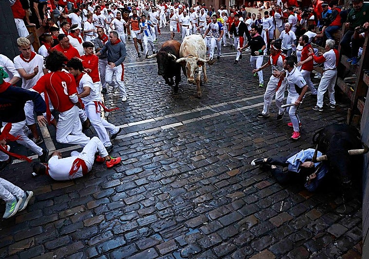 Así ha sido el segundo encierro de San Fermín 2024