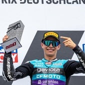 David Alonso impone su ley en Sachsenring