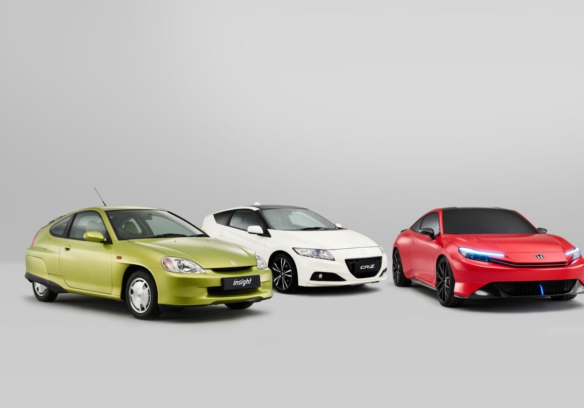 Los coches híbridos de Honda cumplen 25 años