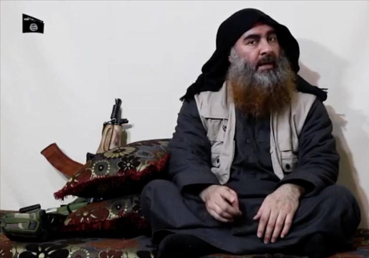 Abu Bakr al-Baghdadi, en una foto de archivo, antes de su muerte.