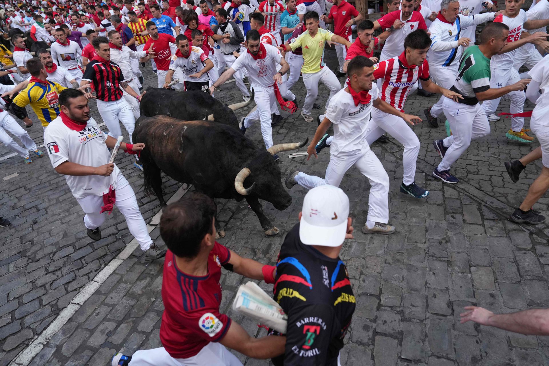 Se trata de uno de los hierros más tranquilos de todo San Fermín, que suelen derrochar nobleza por las calles.