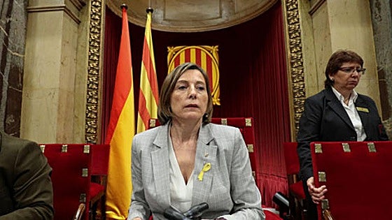 Los 'roviristas' apuntan a Forcadell como alternativa a Junqueras