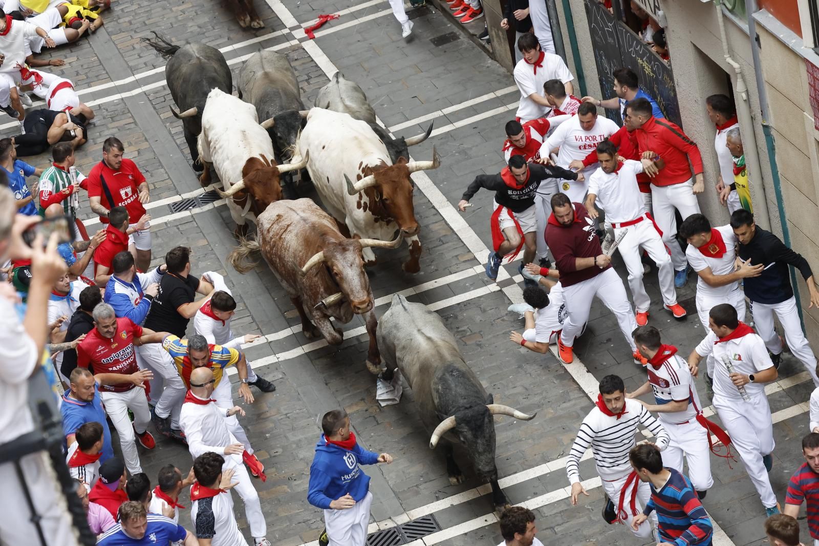 Debutaron en 2015 y desde entonces no han faltado en los Sanfermines.