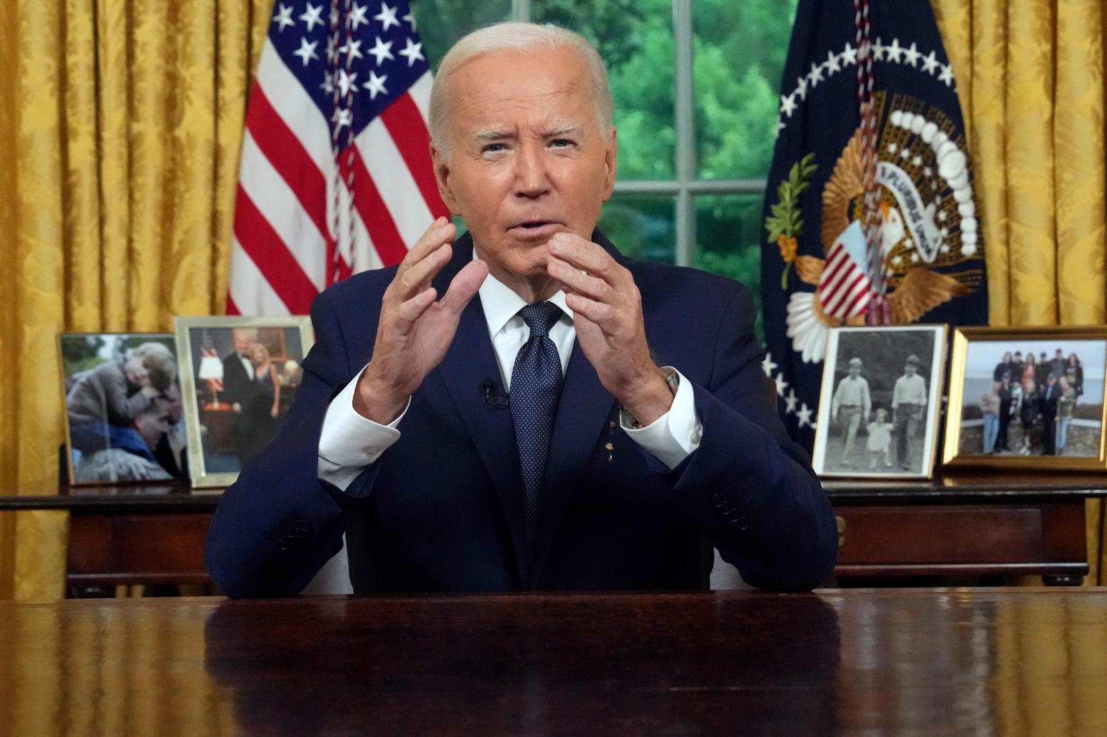 Joe Biden lanza su mensaje a favor de la unidad política y en contra de la violencia desde la Casa Blanca después del atentado.