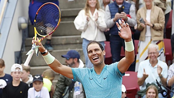 Nadal supera el trámite de Borg