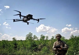 El empresario alemán enviaba componentes para drones militares a Rusia.