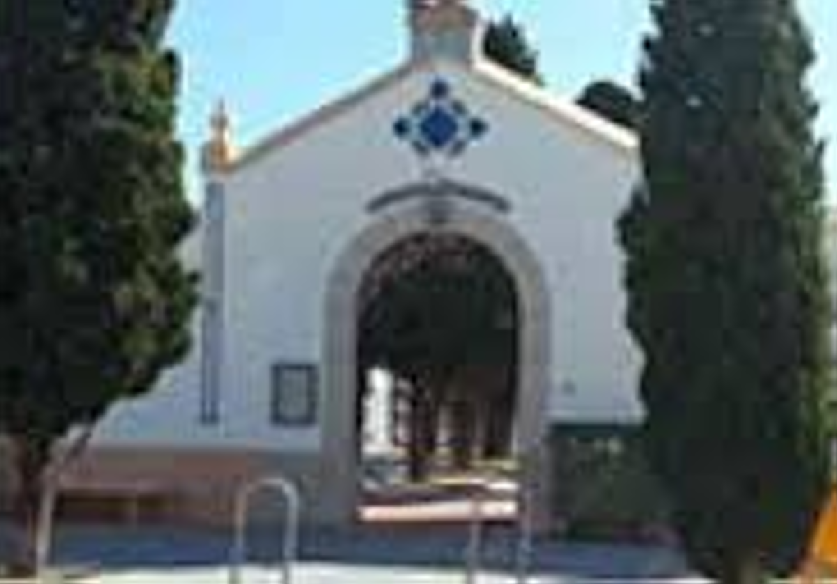 Entrada al cementerio de Calpe