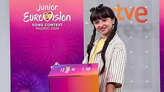Chloe DelaRosa, una extremeña fan de Marisol para representar a España en Eurovisión Junior