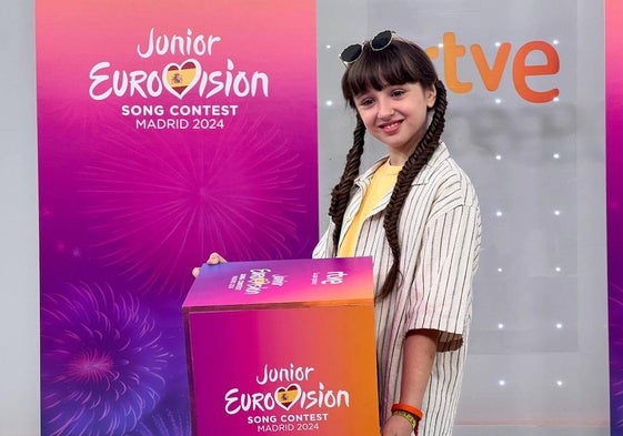 Chloe DelaRosa, representante de Eurovisión Junior 2024.