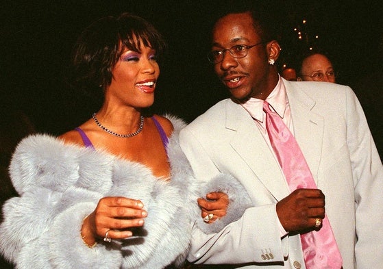 Whitney Houston y Bobby Brown.