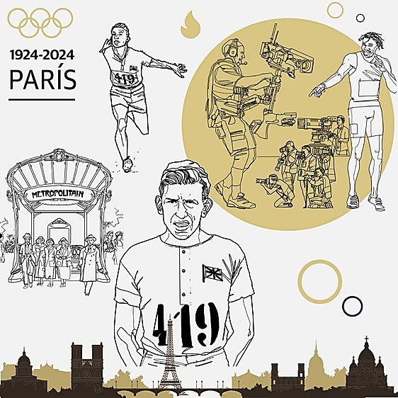 De 'Carros de fuego' a Tarzán en la piscina: así fueron los Juegos de París de 1924