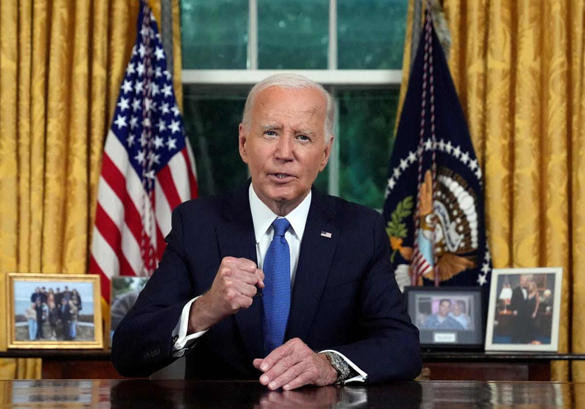 Biden: «Nada puede interponerse en el camino de salvar a la democracia»