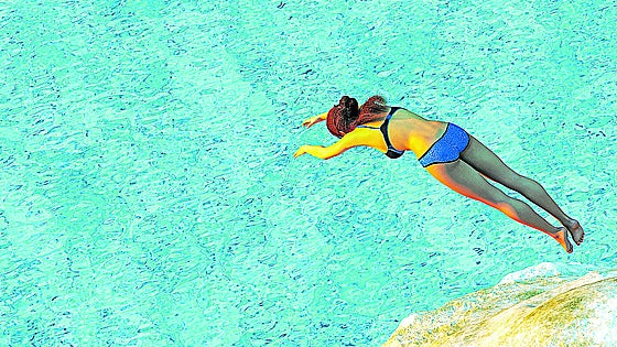 La peor idea del verano: tirarse de cabeza