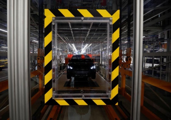 Un Cupra en la fábrica de Martorell.