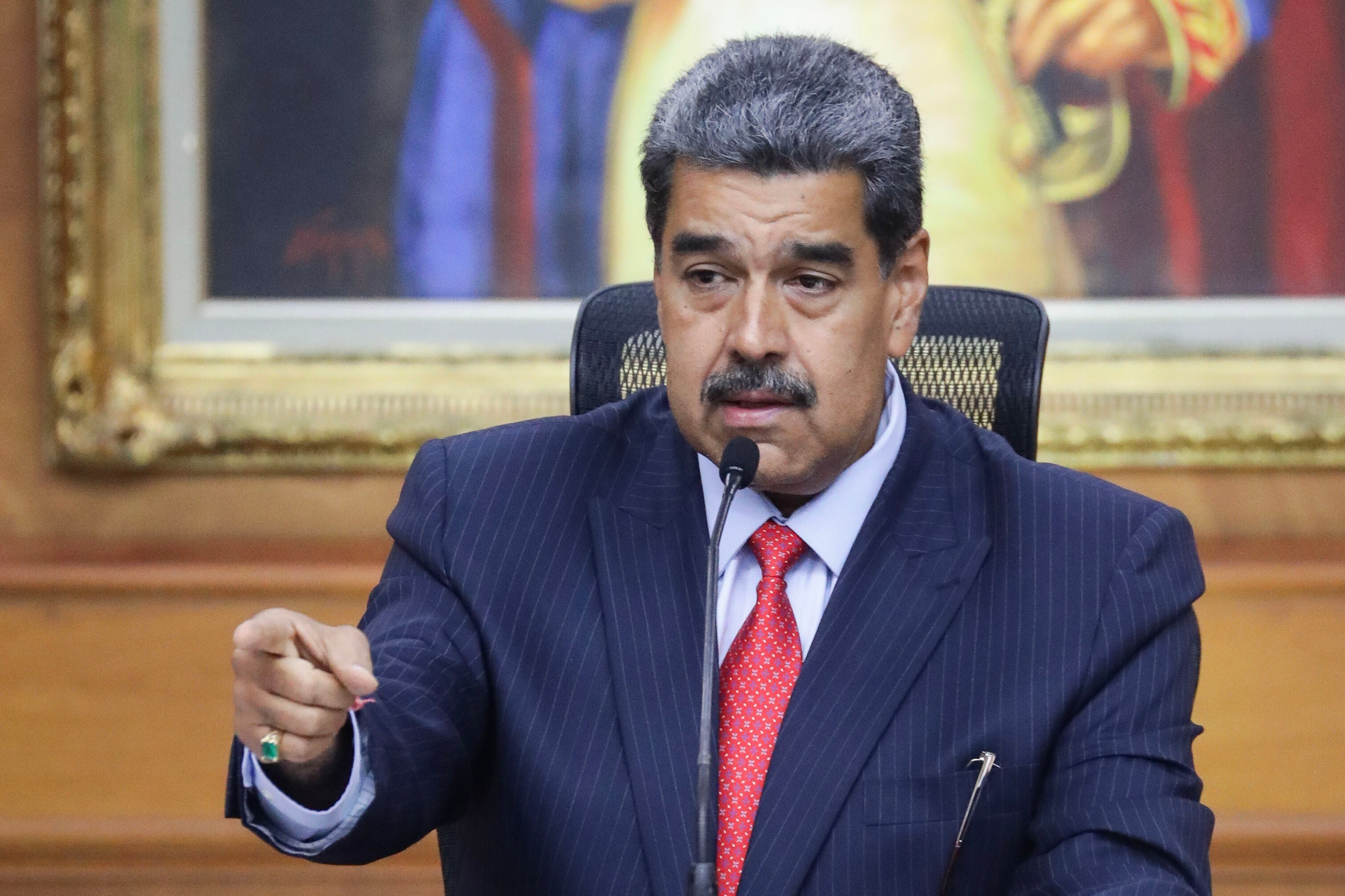 Nicolás Maduro, presidente de Venezuela.