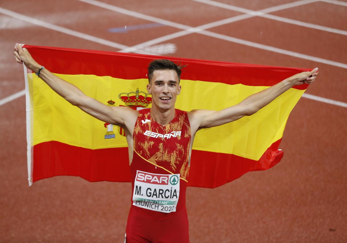 Mario García Romo, en el Europeo de Múnich.