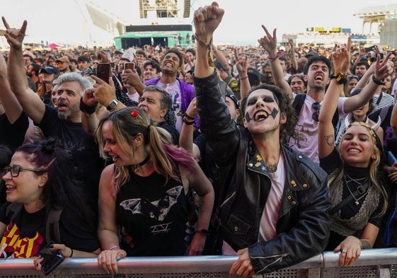 Asistentes a uno de las decenas de festivales que cada verano se celebran en España.