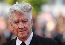 David Lynch en el festival de Cannes en 2017.