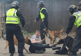 Elementos de ultraderecha han provocado graves disturbios en sus protestas contra la inmigración en Reino Unido.