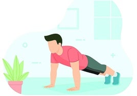 Veinte minutos y tres ejercicios para mantenerte en forma