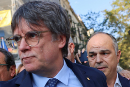 Puigdemont: «Ya estoy en Waterloo»