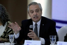 Alberto Fernández, expresidente de Argentina.