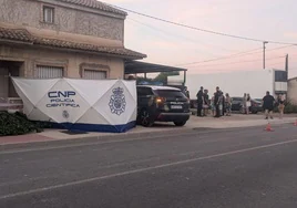 La Policía Científica inspecciona la vivienda mientras toman declaración a los familiares.