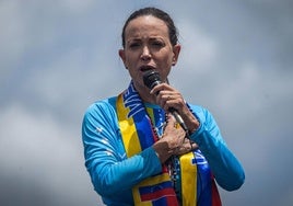 La líder opositora venezolana, María Corina Machado.