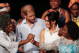 Los duques de Sussex, en Colombia.