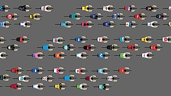 Todos los maillots de la Vuelta desde 2014: así ha cambiado la serpiente multicolor