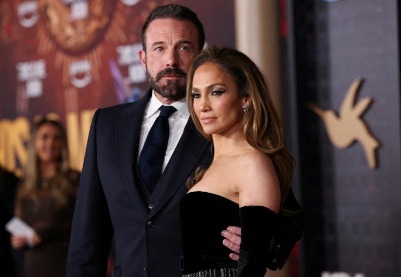 Jennifer Lopez junto a Ben Affleck