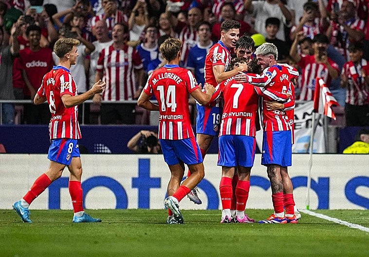 El Atlético responde a la ilusión del Metropolitano