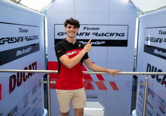 Fermín Aldeguer, nuevo piloto del equipo Gresini de Ducati.
