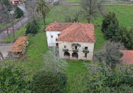 Fotografía de la conocida como Casona de los Lastras, cedida por la Fundación.