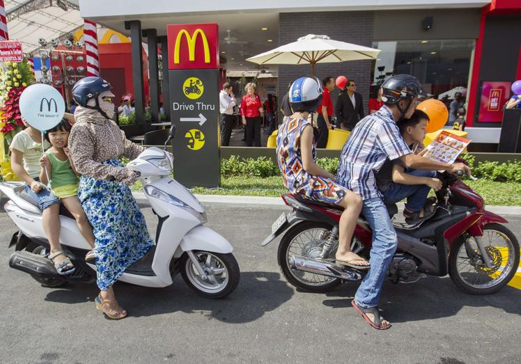 Solo ha pasado una década desde que se abrió el primer McDonald's en Vietnam. Ya hay más de 20.