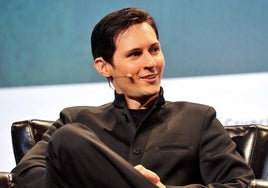 Pavel Durov, en un encuentro del sector tecnológico en California.