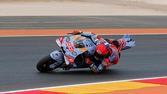 Marc Márquez, con licencia para soñar en el GP de Aragón