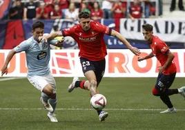 Osasuna se lleva un vistoso toma y daca ante el Celta