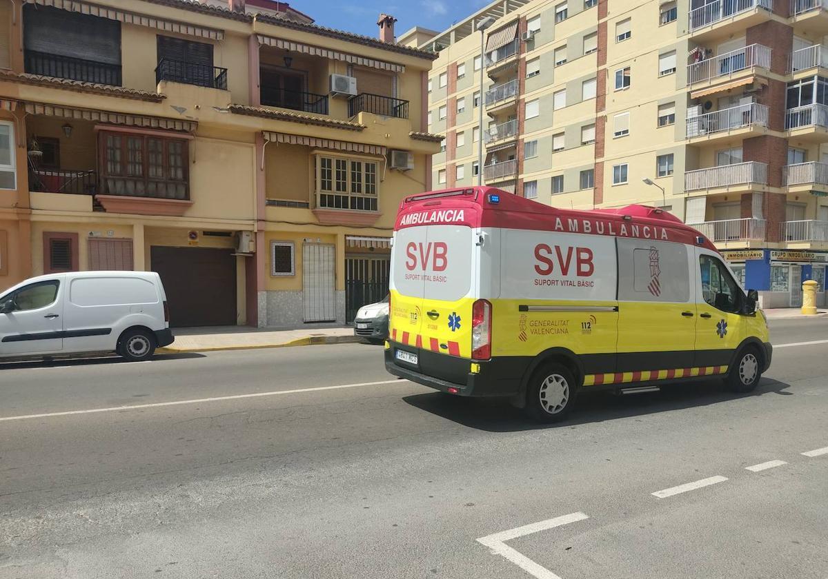 Los servicios sanitarios han acudido al lugar del accidente