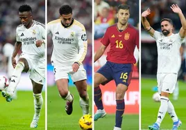 Vinicius, Bellingham, Rodrigo y Carvajal, entre los favoritos al Balón de Oro.