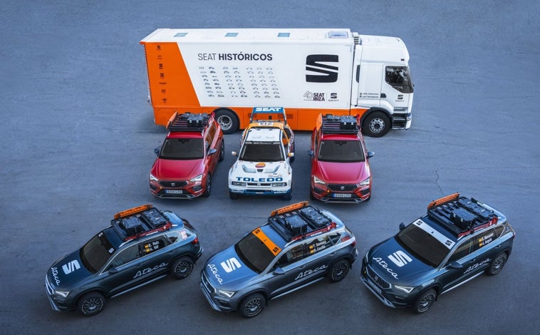Imagen principal - SEAT Históricos vuelve a África