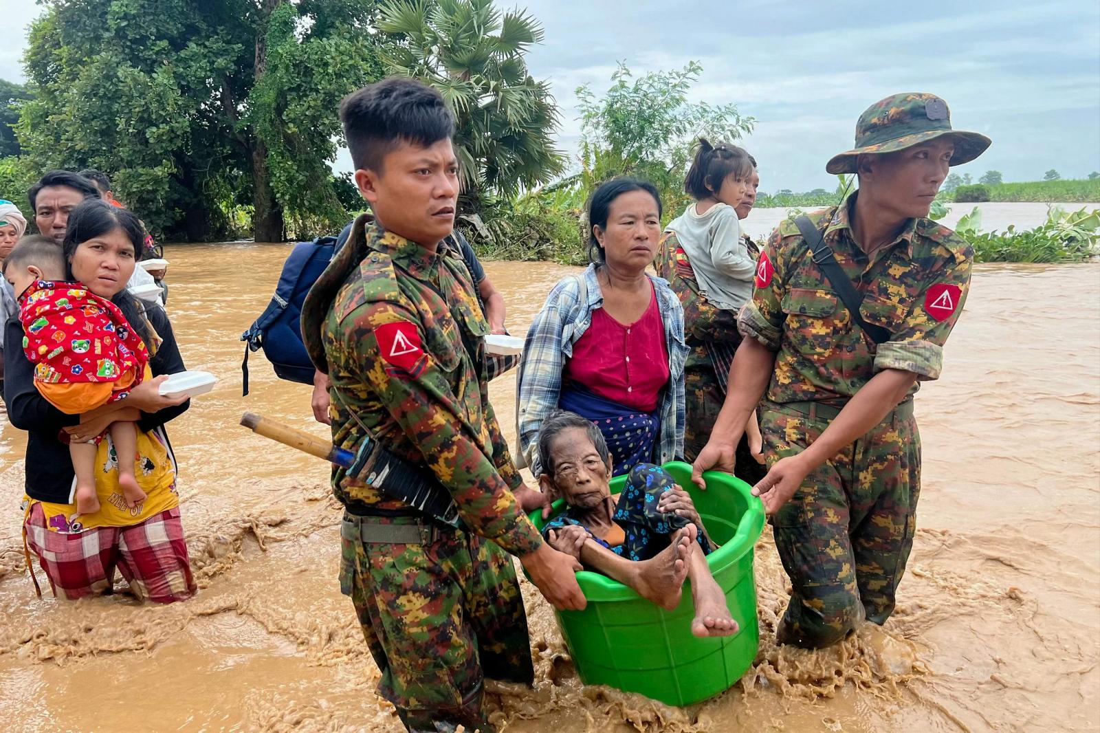 El devastador paso del tifón &#039;Yagi&#039; por Vietnam, Tailandia y Myanmar