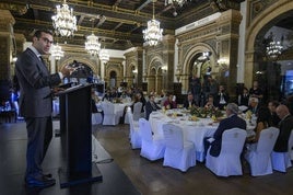 El ministro de Economía, Carlos Cuerpo, en Sevilla.