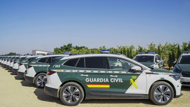 Skoda Enyaq de la Guardia Civil