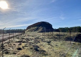 Imagen actual de la zona del yacimiento.