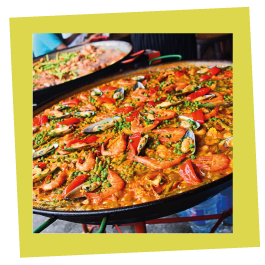 La paella